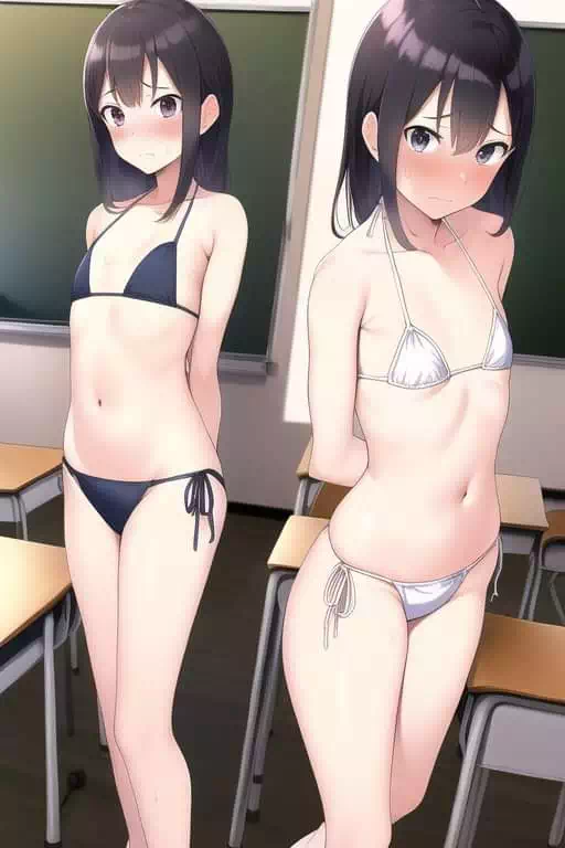 恥じらい教室ビキニ　Shame Classroom Bikini