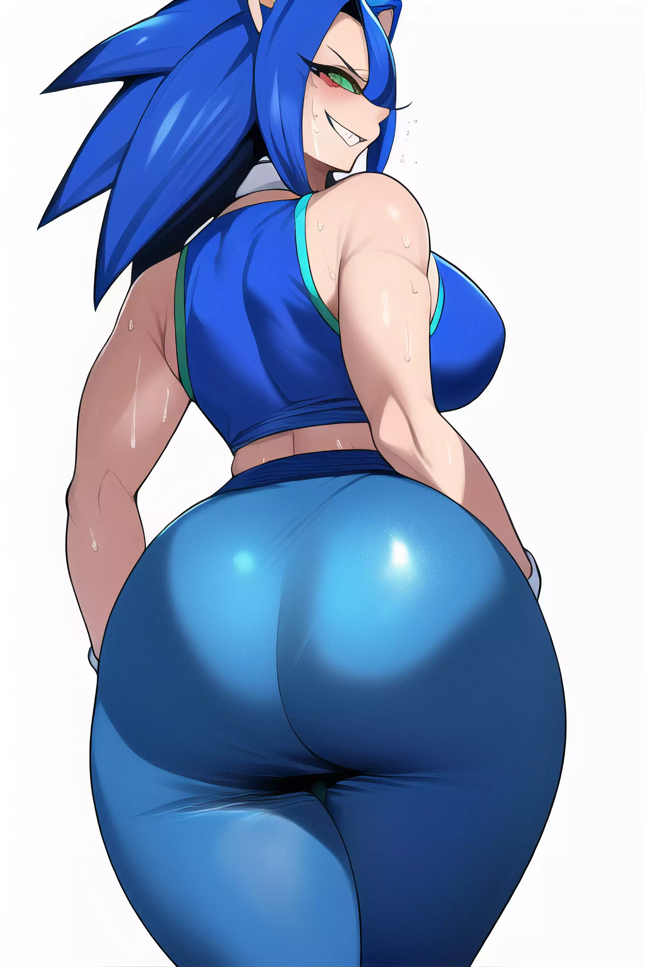 Female Sonic caught you looking
