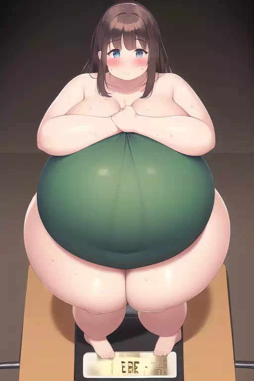 novelAI fat girl Weight scale