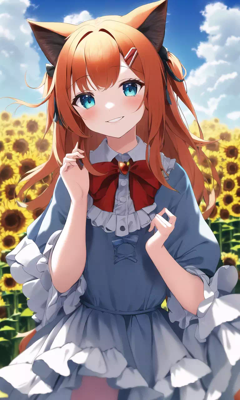 Tokiki Usaki??sunflower girl