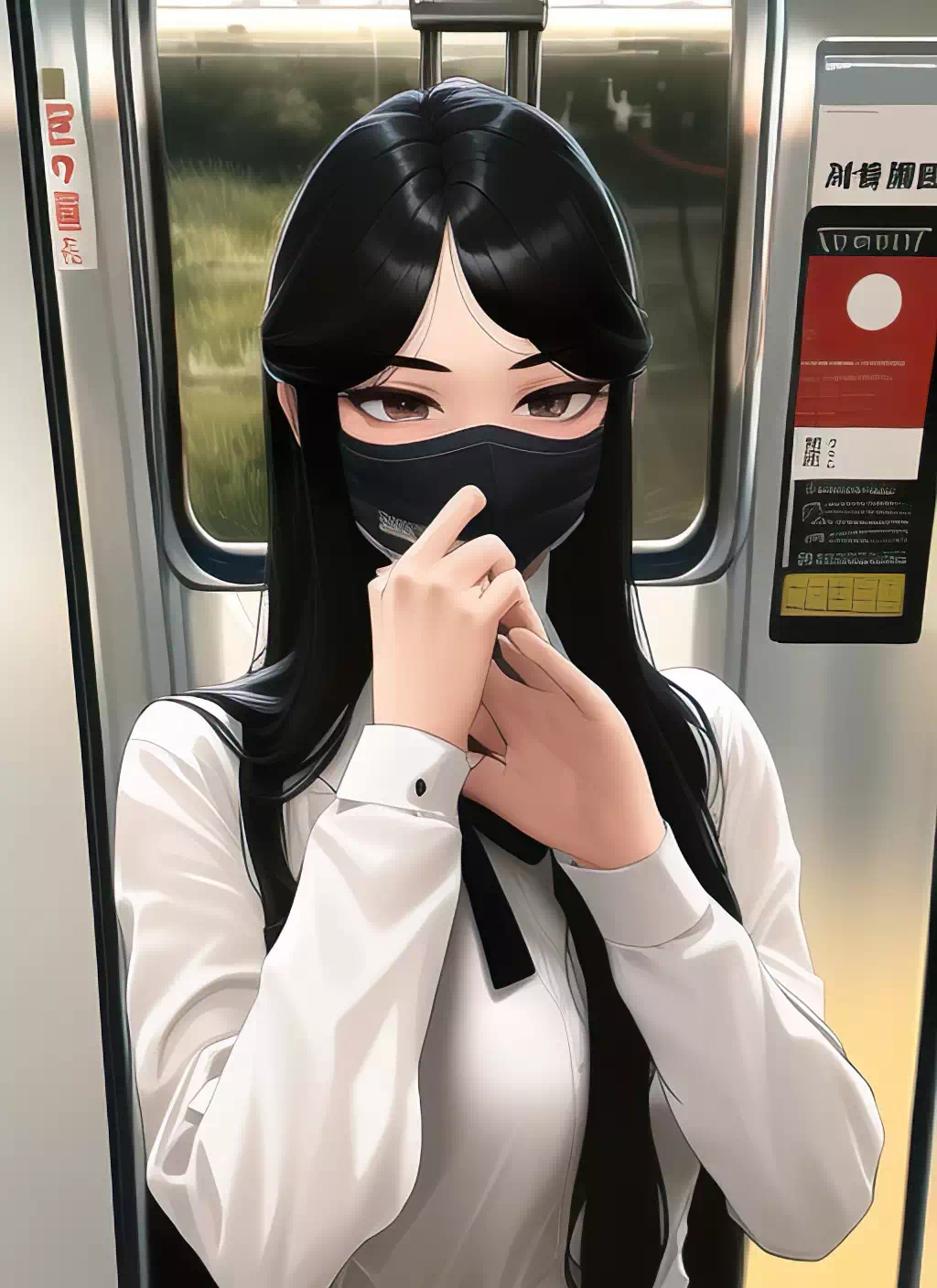Girl in the train
