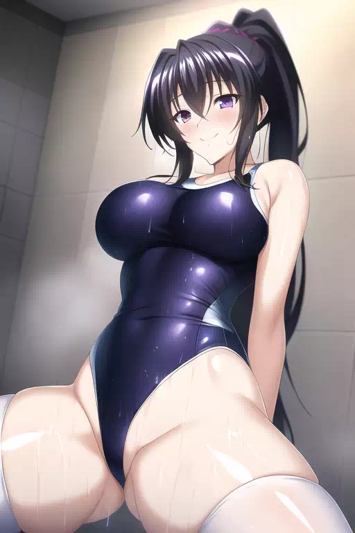 Akeno &#8211; Sexy in Swimsuit