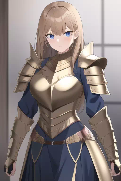armored girl(AI作品)
