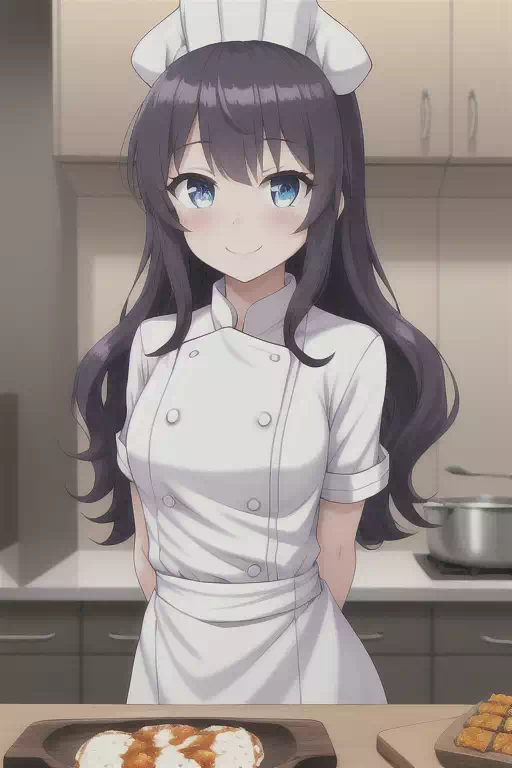 料理をする少女の料理人 2