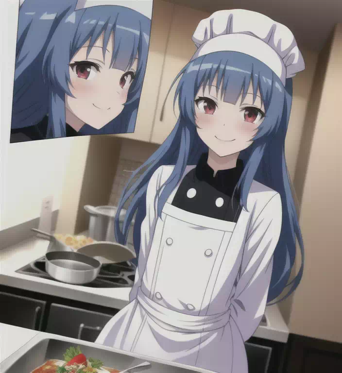 料理をする少女の料理人 3