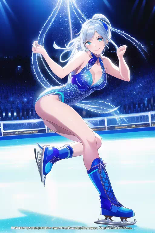 【NovelAI】Figure skating 3
