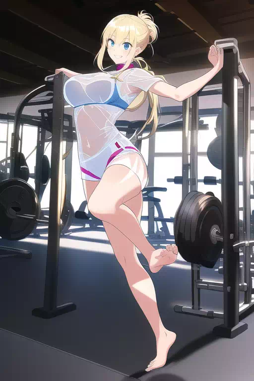 【NovelAI】Gymnastics girl