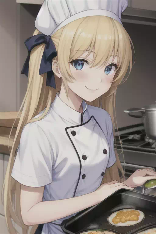 料理をする少女の料理人 8
