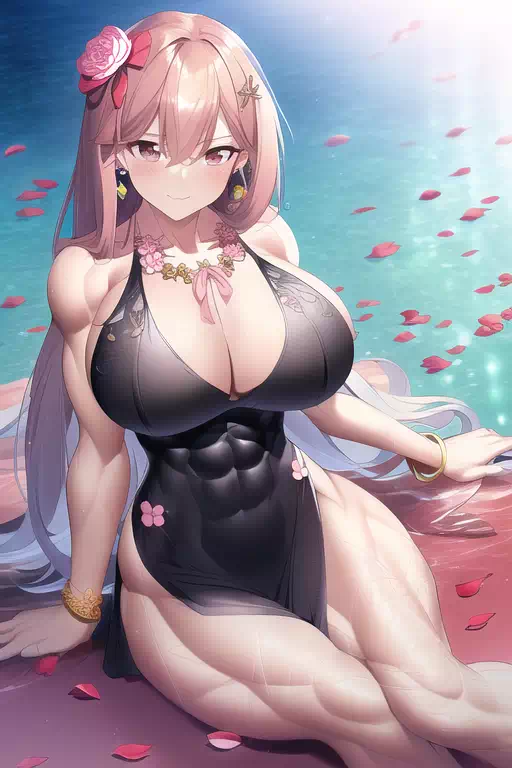 桜の筋肉娘