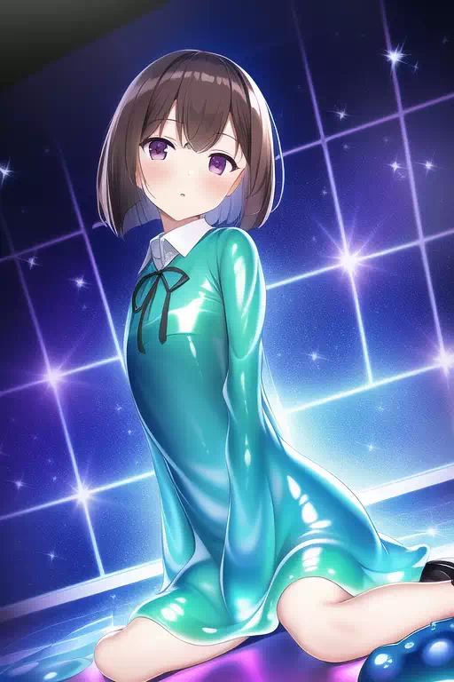 【NovelAI】Slime dress girl 1