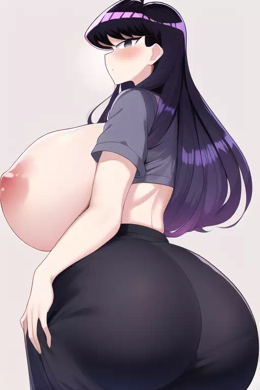 Komi Huge Breasts and Ass