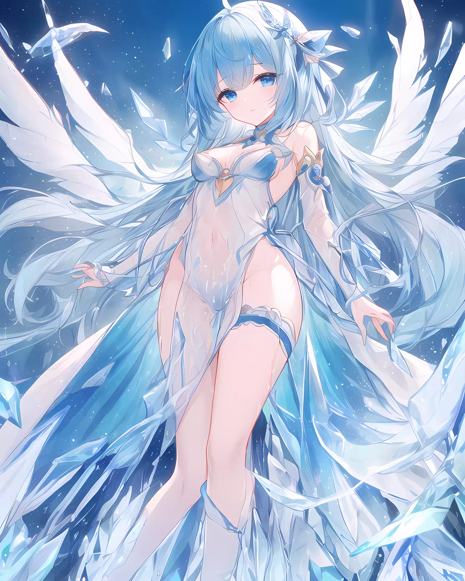 ice blue angel 天使
