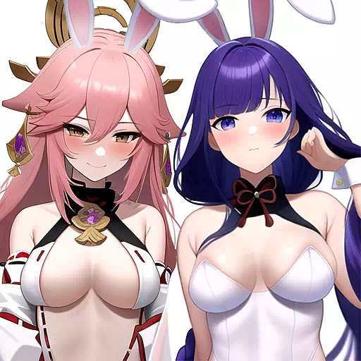 Bunny Girls Yae and Raiden