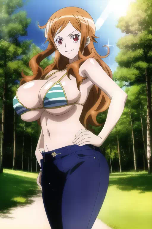 Nami in Forest
