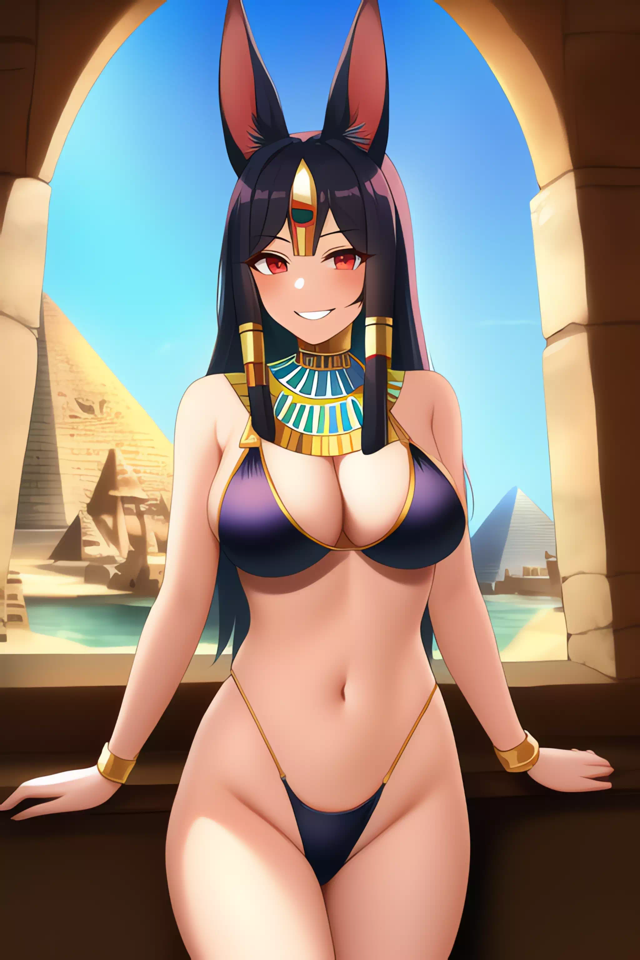 エジプト娘 Egyptian girl