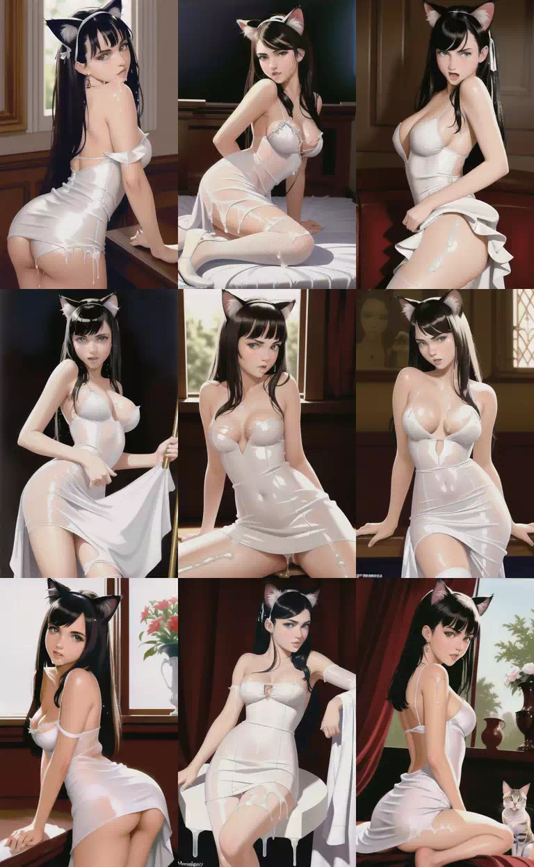 White and wet! -Set 2