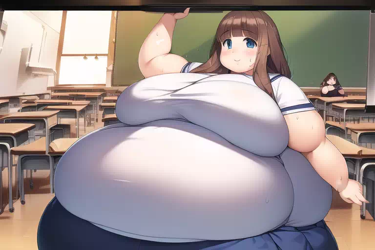 novelAI fat girl ssbbw3