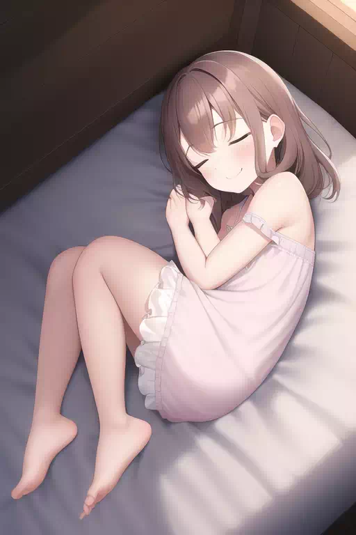 NovelAI生成 睡着的女孩 sleeping girl