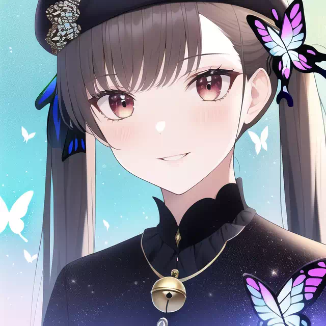 【NovelAI】Butterfly girl