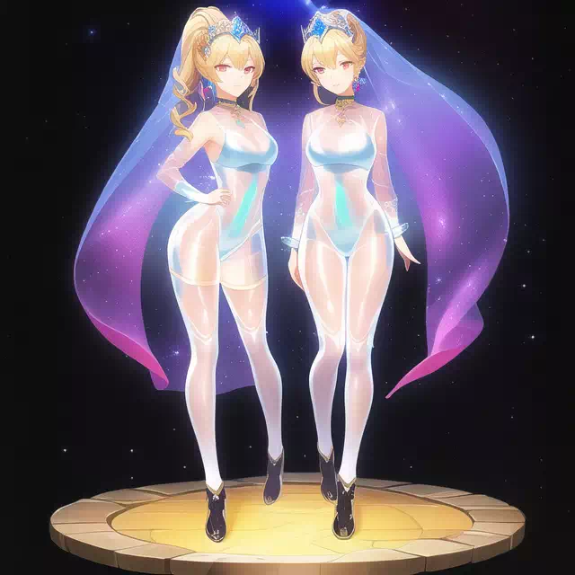 【NovelAI】Luminous sisters
