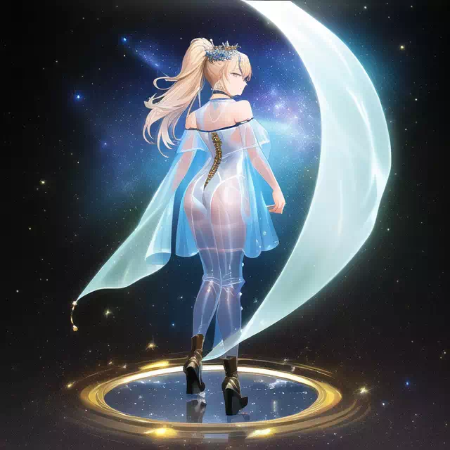【NovelAI】Angel of the moon