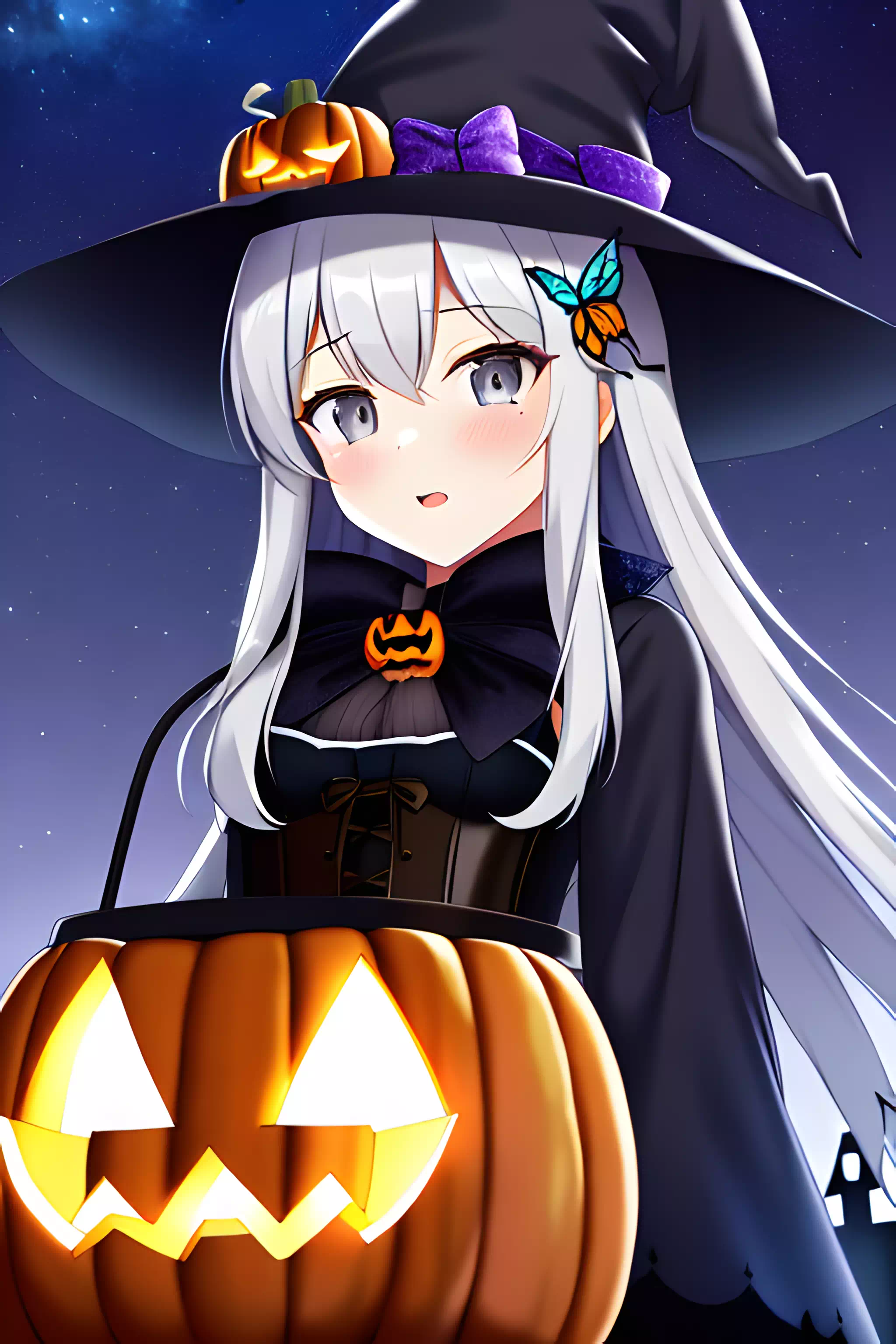 【AI?画】HAPPY Halloween～ (●?∀?●)