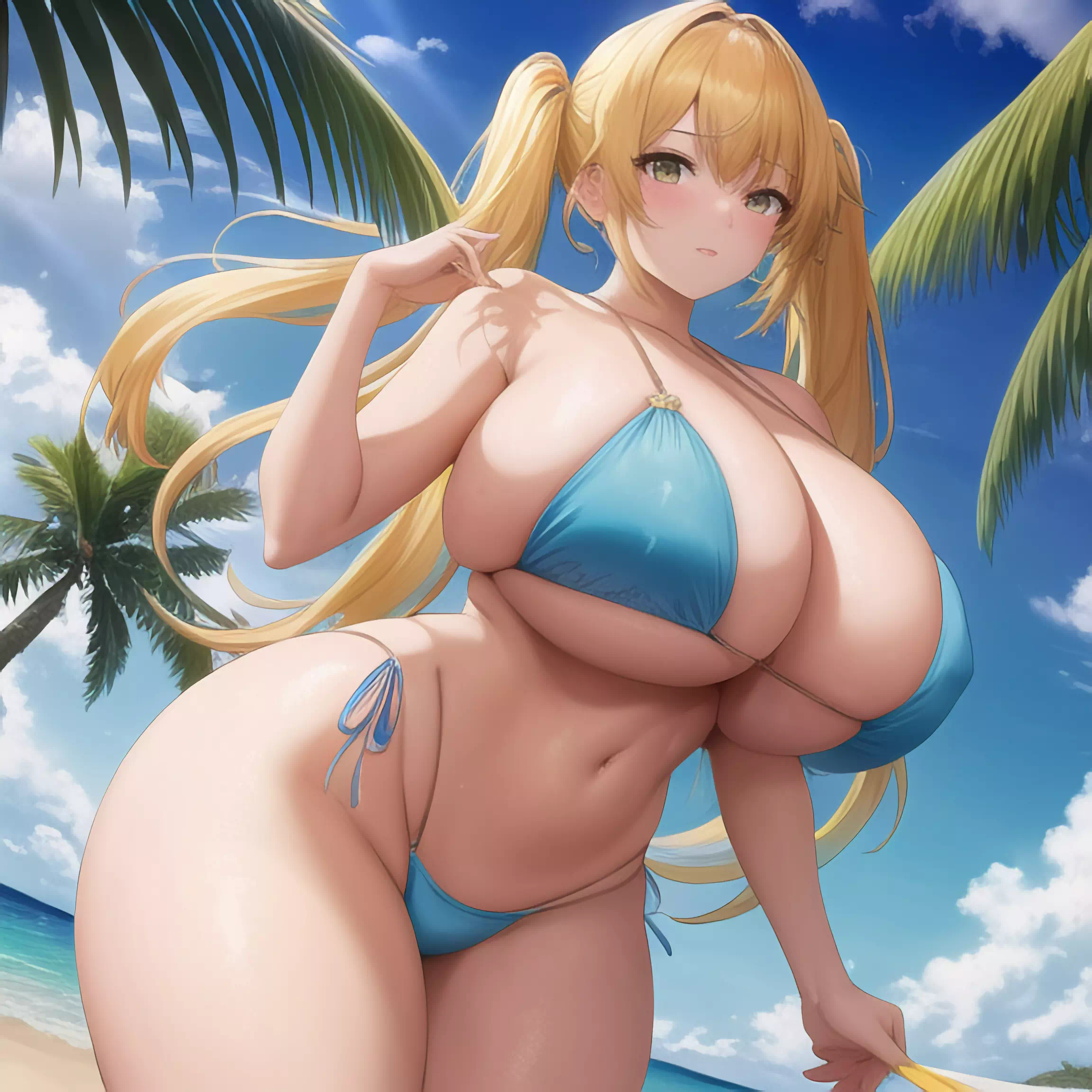 Huge Breasts, Swimsuit #7