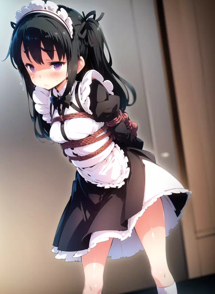 Shibari maid