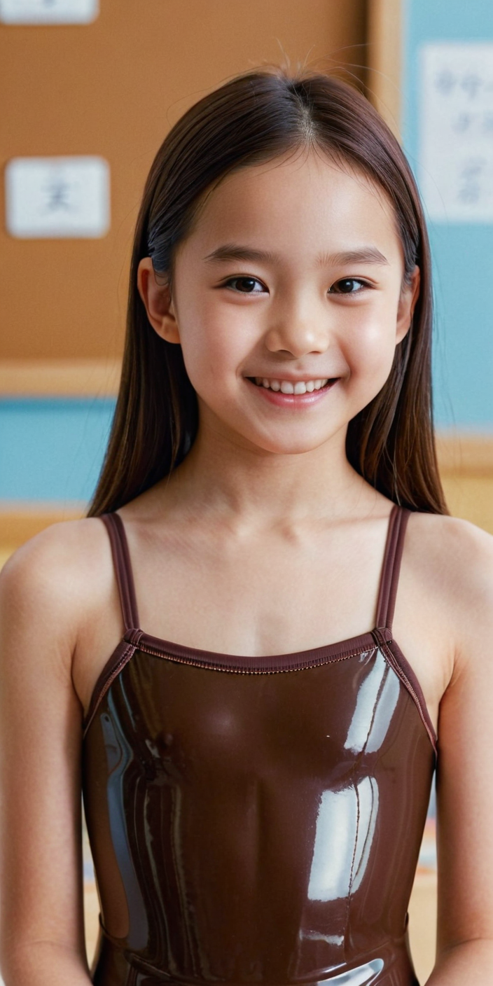 swimsuit made of chocolate