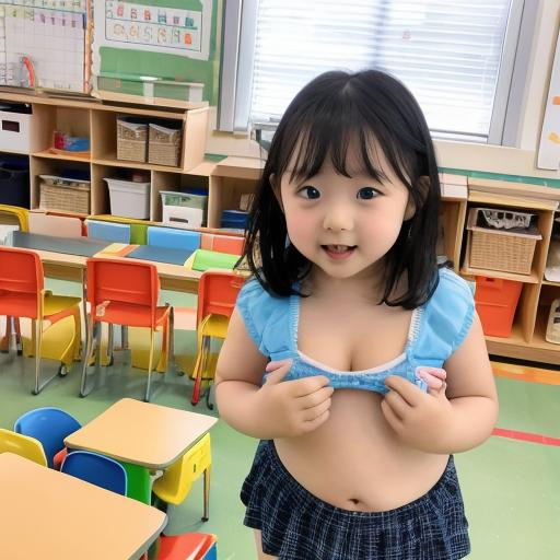 巨乳のブラジャー幼児