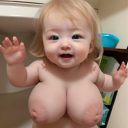 巨乳の赤ちゃん