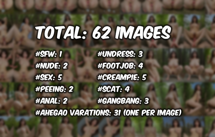 Outdoor sex in the forest (AI Asian Nude)