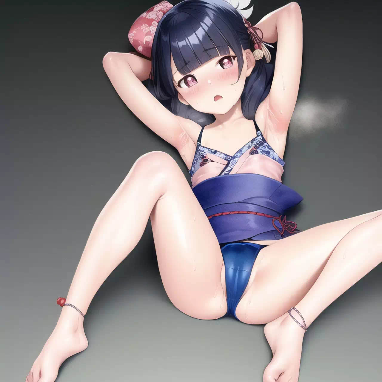 和レオタードのまんすじと腋まとめ