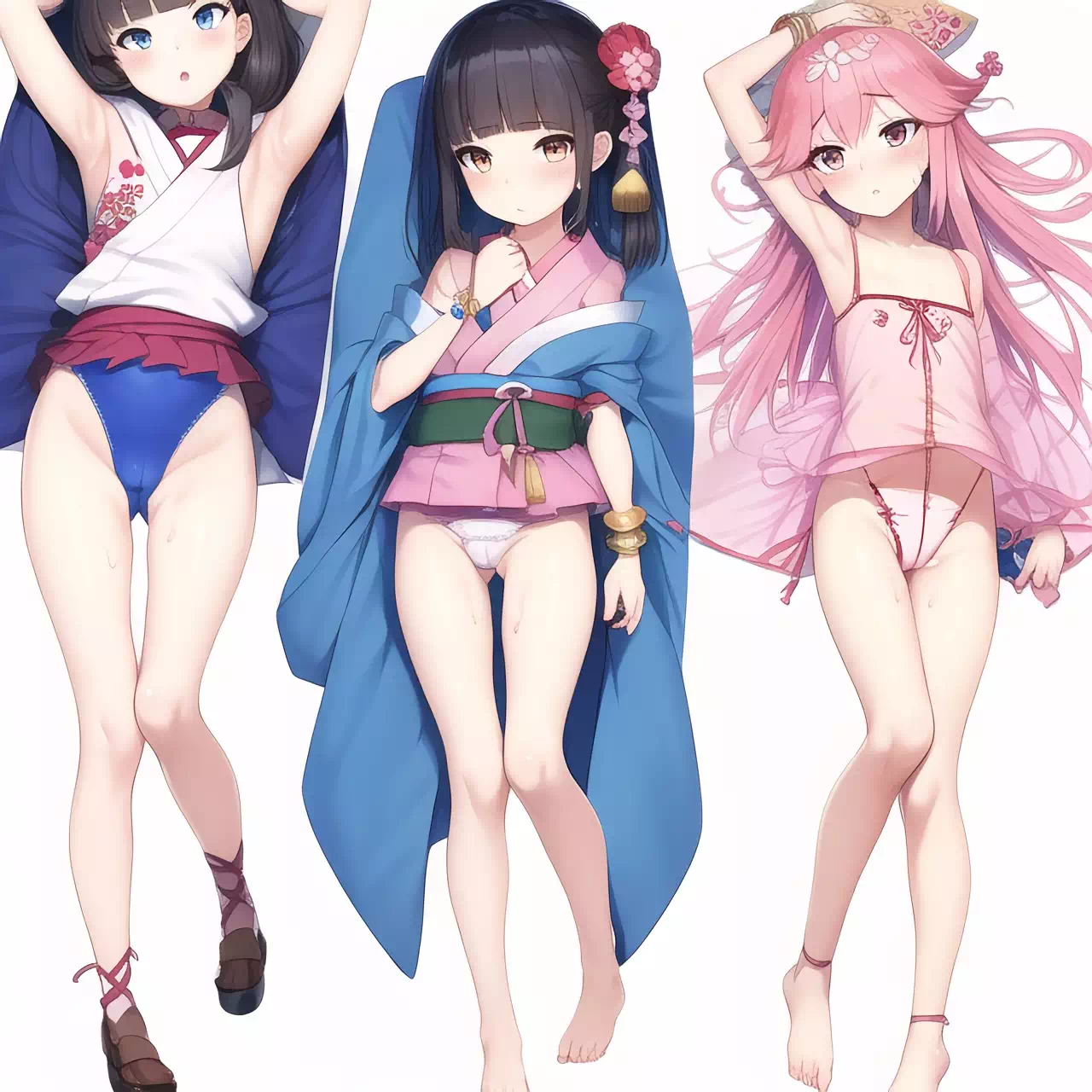 和レオタードのまんすじと腋まとめ