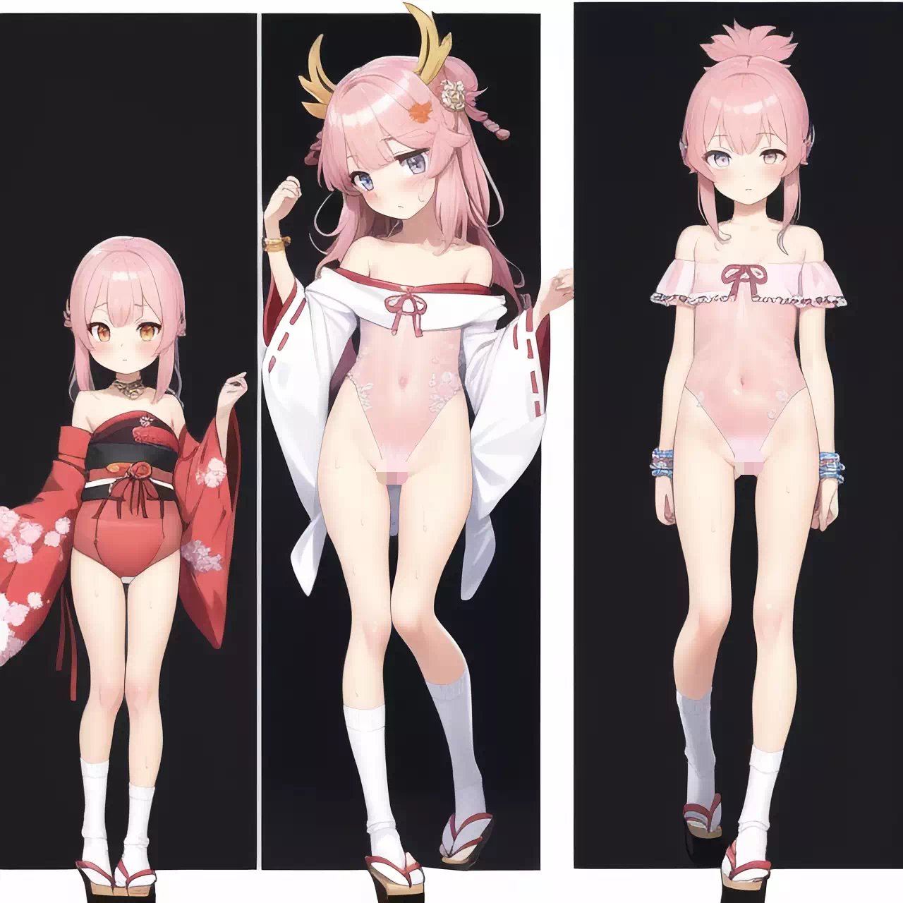 和レオタードのまんすじと腋まとめ