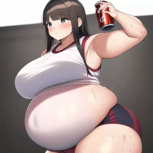 novelAI fat girl past work2