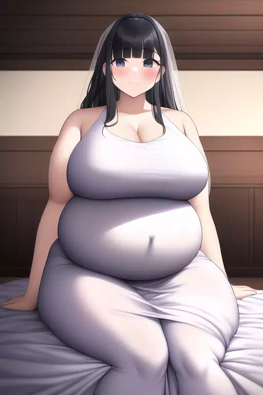 novelAI fat girl past work2