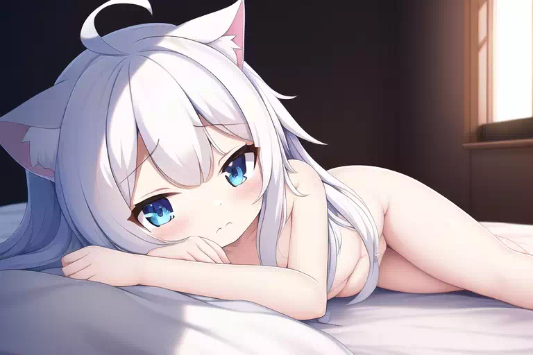 Have fun with whiteCat loli