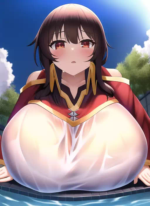 試試一些正常大小的惠惠