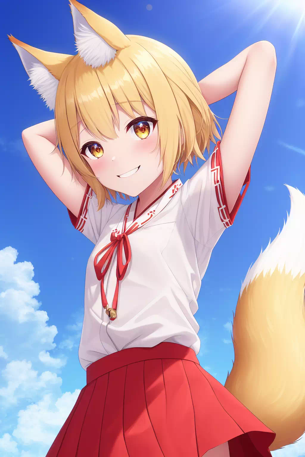 Some ordinary sfw foxgirls