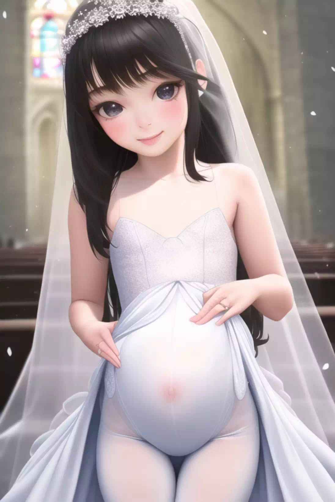 ロリ妊婦の花嫁