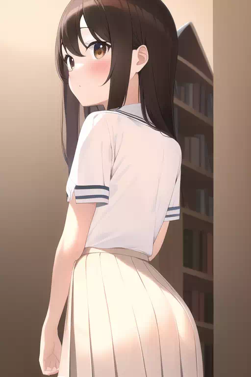 おしり　part5  茶髪少女