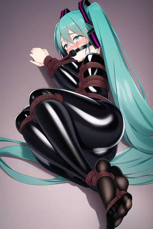 Hatsune miku bondage