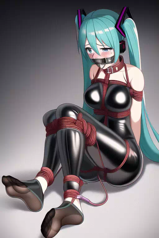 Hatsune miku bondage