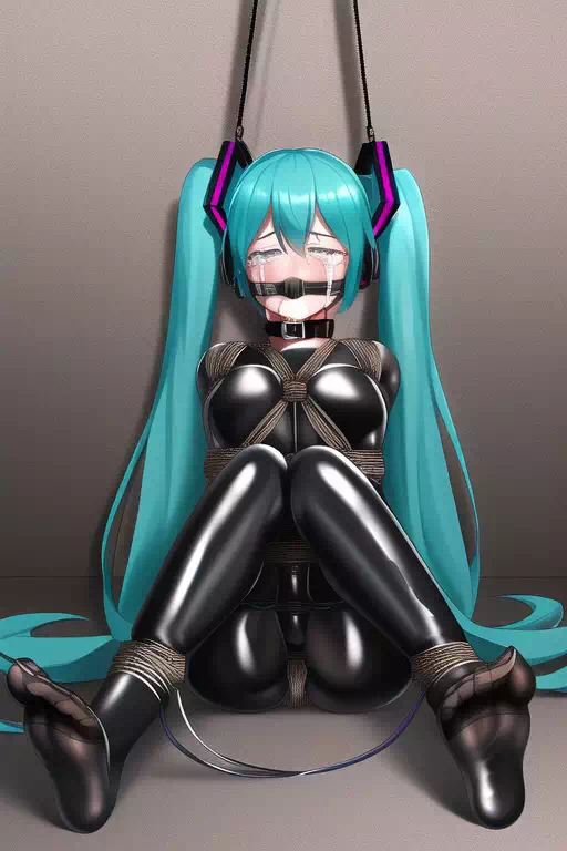 Hatsune miku bondage