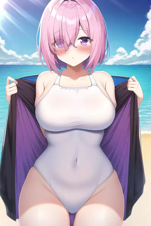 Mashu at the beach