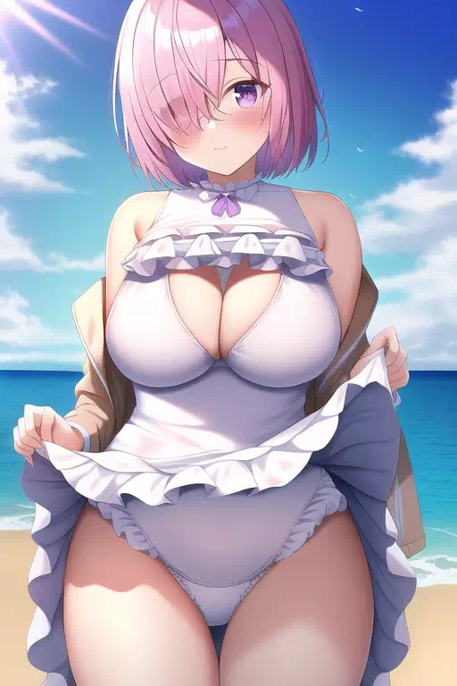 Mashu at the beach