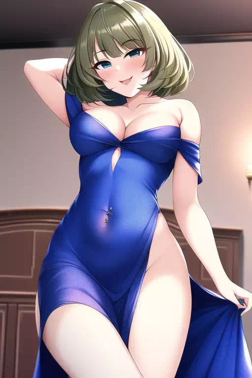 ドレスとかバニー姿の楓さん