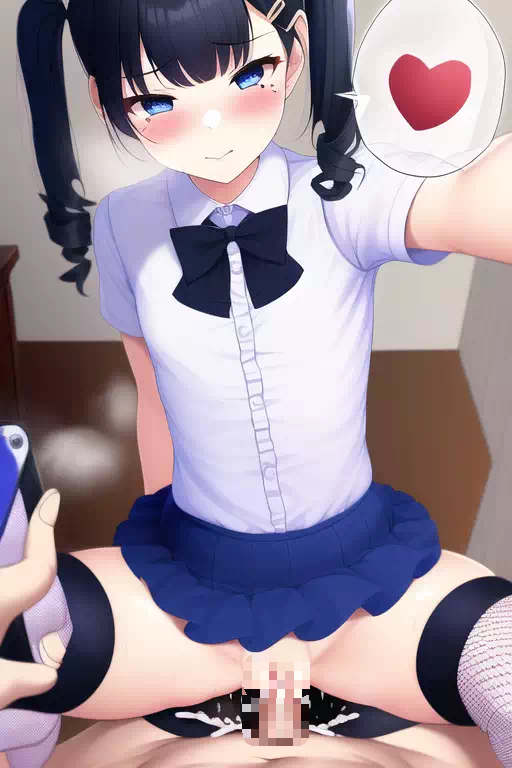 月ノ美兎 地雷系 対面座位 騎乗位08