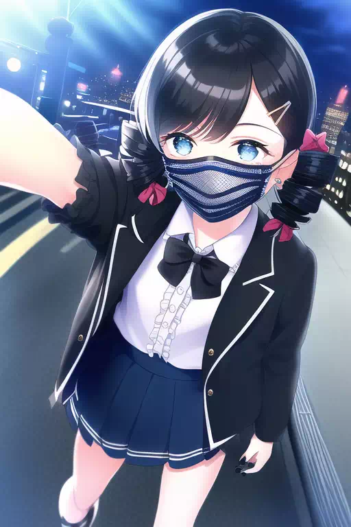 月ノ美兎 地雷系 フェラチオ タピオカ09